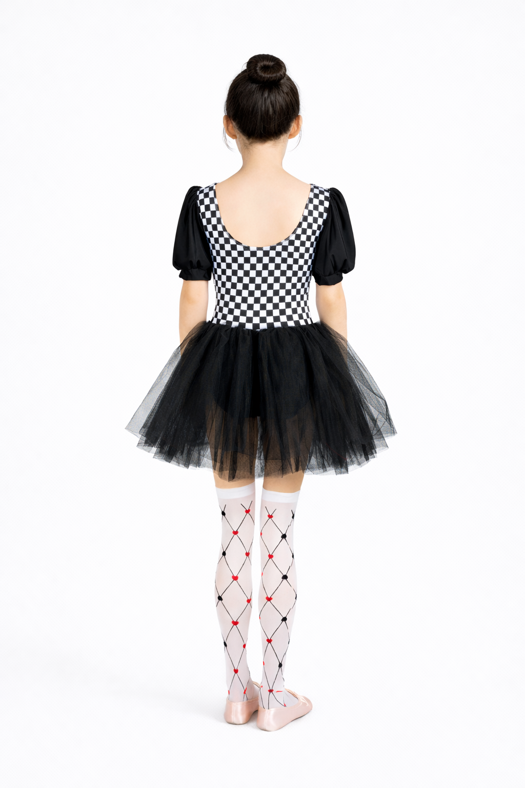 BODY CARTA DA GIOCO NERO BAMBINA